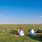 فياض”زبالا الأثرية”.. لوحة فنية ترسمها الأمطار وتنعشها “الطلعات البرية”